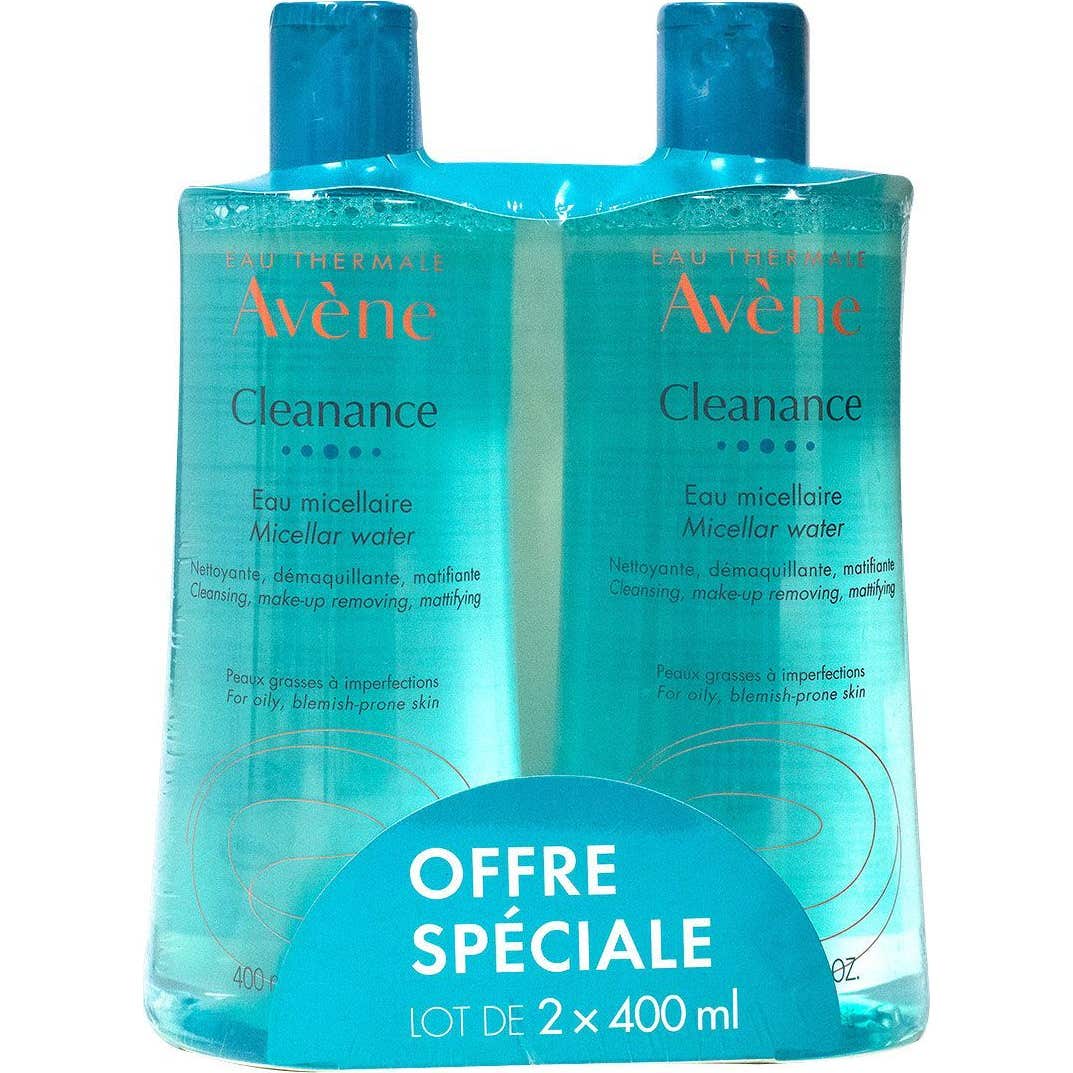 Avène Cleanance Agua Micelar 2x400ml