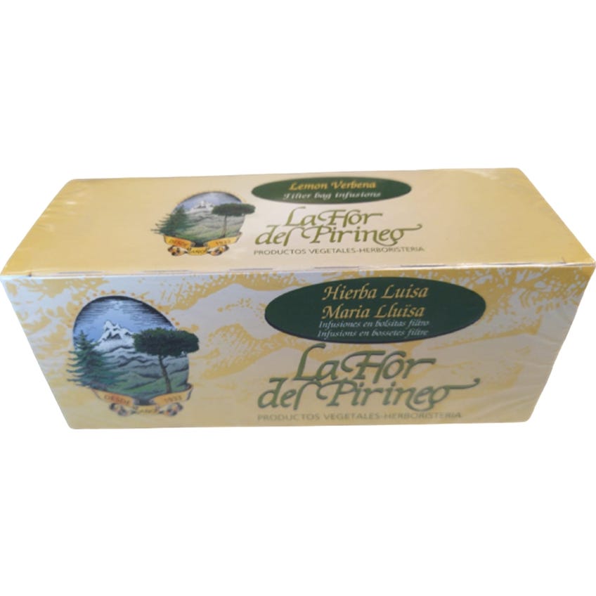 La Flor del Pirineo Hierba Luisa Infusión 25 uds