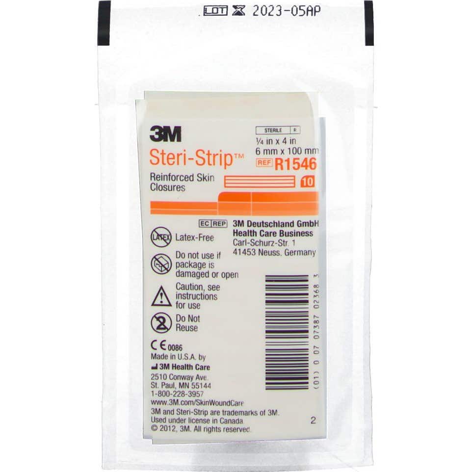 Steri Strip tiras de sutura cutánea 100mm x 6mm