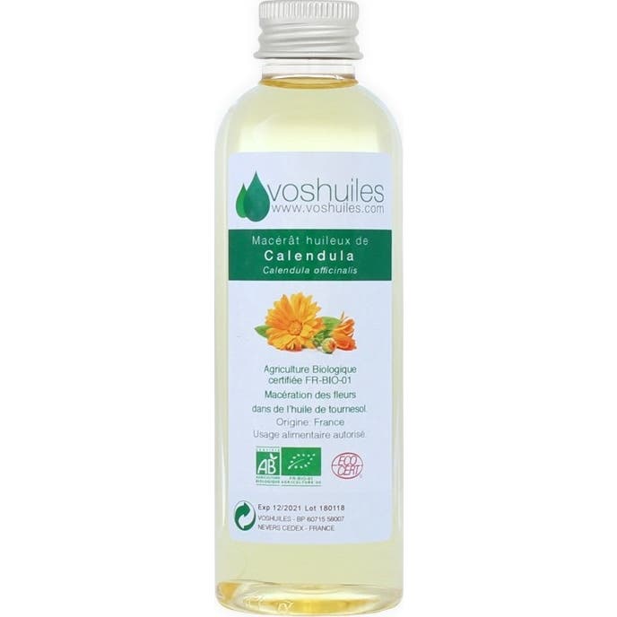 Voshuiles Macerado Aceitoso BIO de Caléndula 250ml