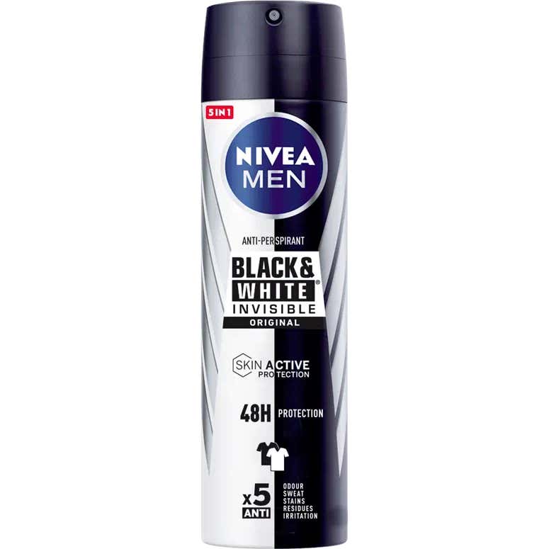 Nivea Invisible Men Desodorante Spray 200 ml Vaporizador