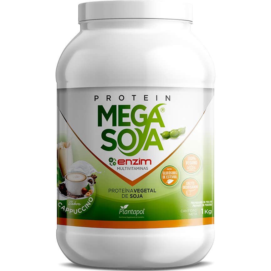 Plantapol Mega Soya Proteína Cappuccino 1Kg