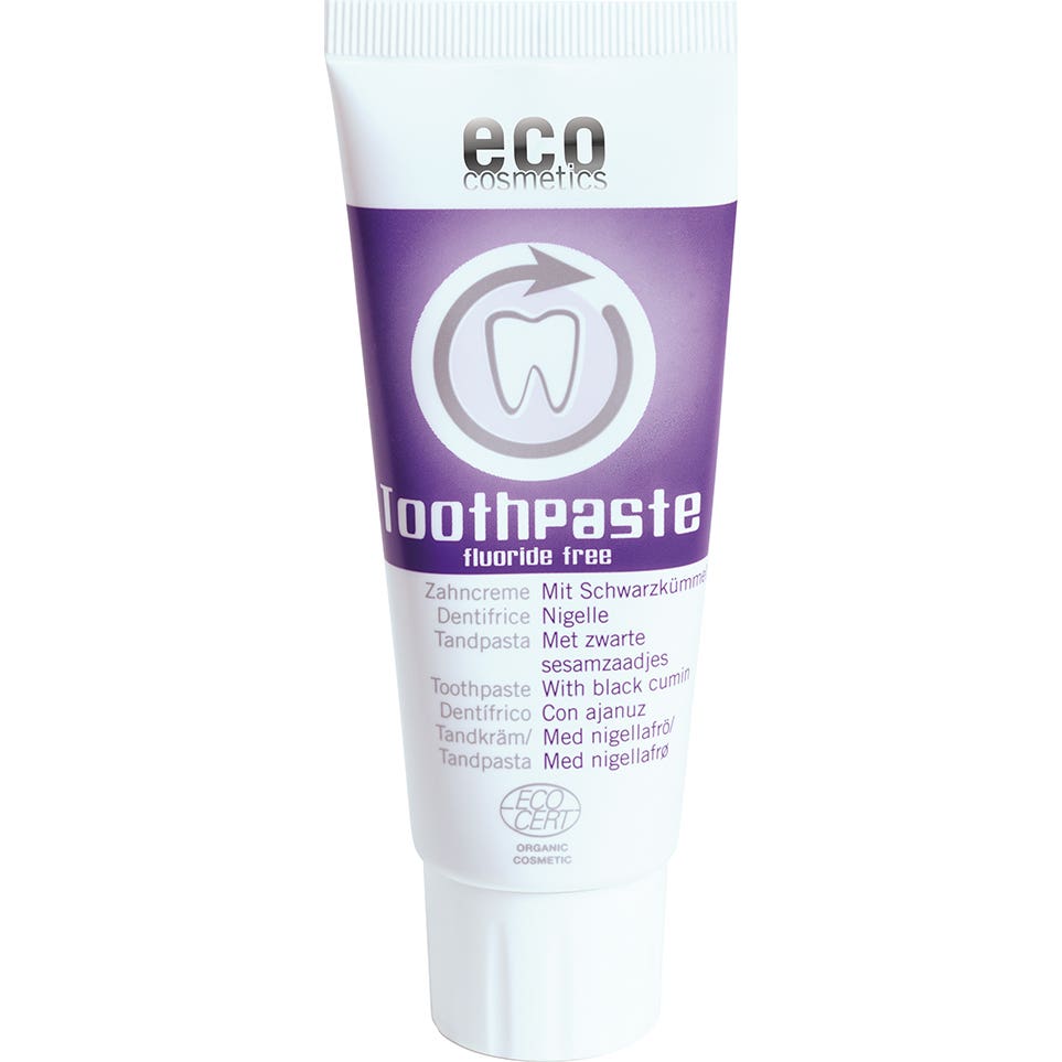 Eco Cosmetics Pasta de Dientes sin Menta y Fluoruro 75ml