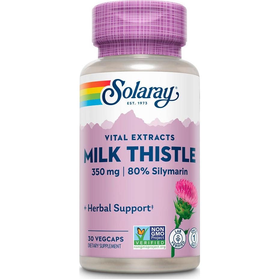 Solaray Milk Thistle Cardo Mariano 30 Cáps