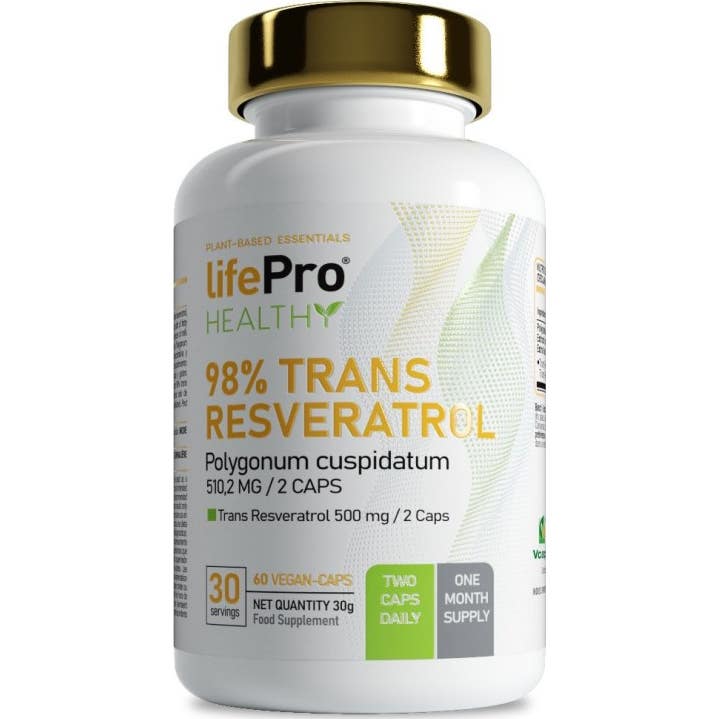 Life Pro Nutrition 98% Trans Resveratrol 60 caps