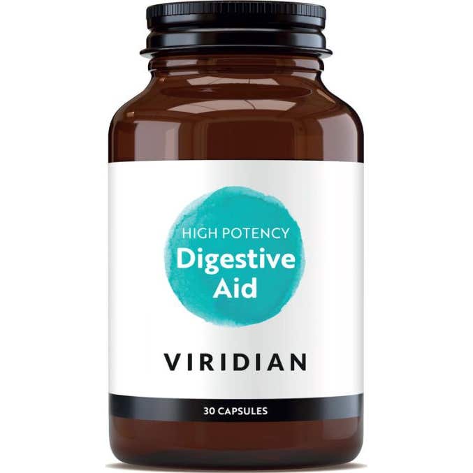 Viridian ayuda digestiva alta potencia 30cáps