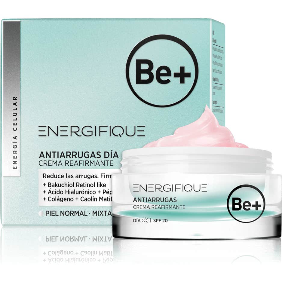 Be+ Energifique Antiarrugas Día Crema Reafirmante SPF20 Piel Normal Mixta 50ml