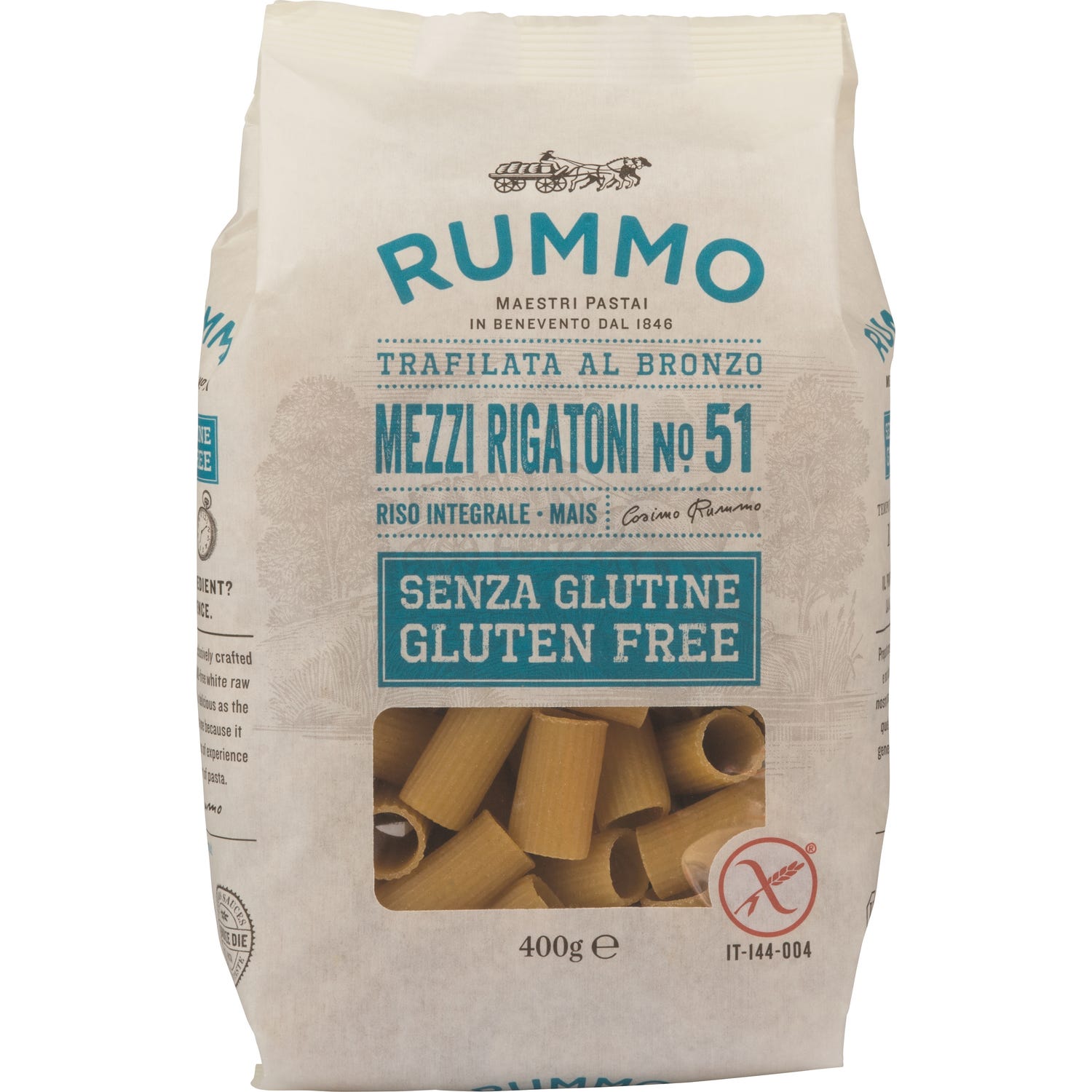 Rummo M-Rigatoni 51 400G | Natural Doctor