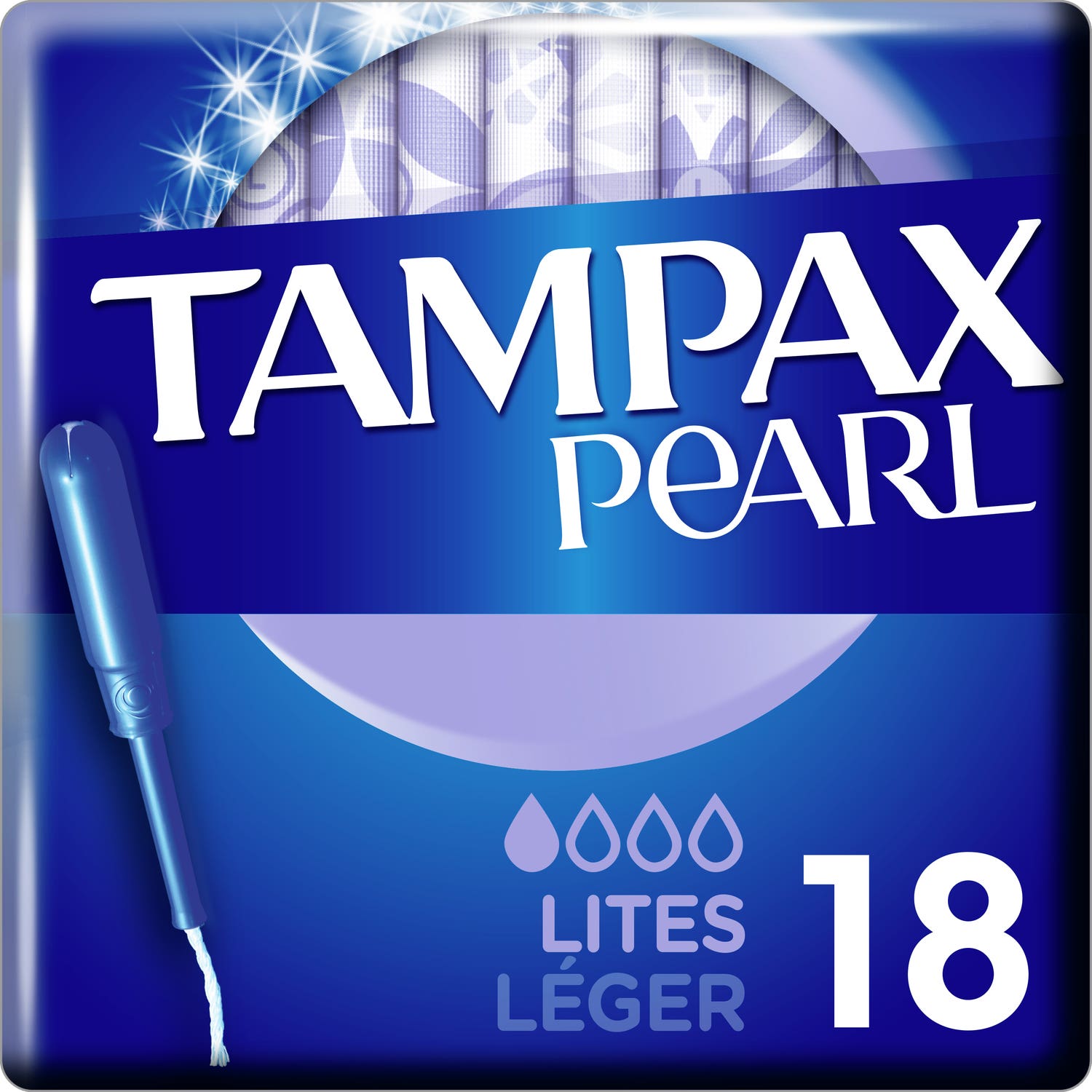 Tampax Pearl tampón lites 18uds