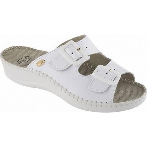 Scholl Weekend Sandalia Blanco Talla 36 1 Par