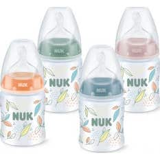 Nuk biberón tetina silicona boca ancha T 1 orficio m 150 ml