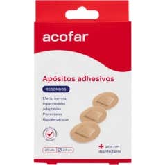 Acofar Apósito Adhesivo Redondos 20 uds