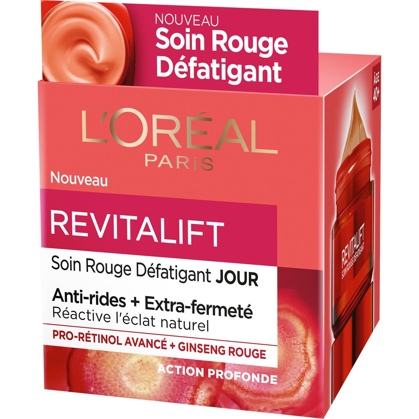'L''Oréal Paris Revitalift crema roja energizante día 50ml'
