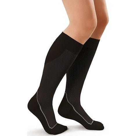 Jobst Calcetín Sport 15-20 mmHg CC1 T S Negro 1 par