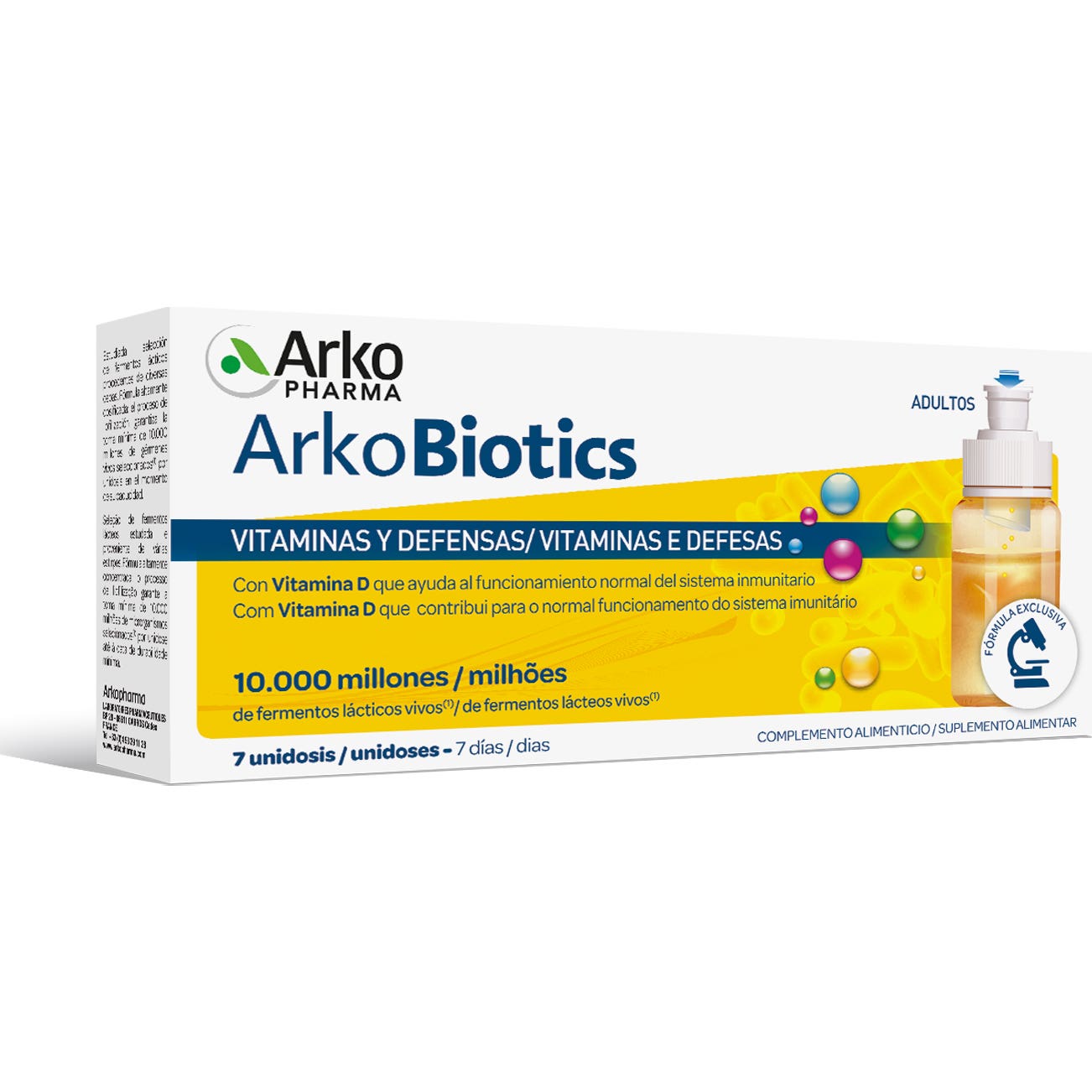 Arkopharma Arkobiotics Vitaminas y Defensas Adultos 7uds