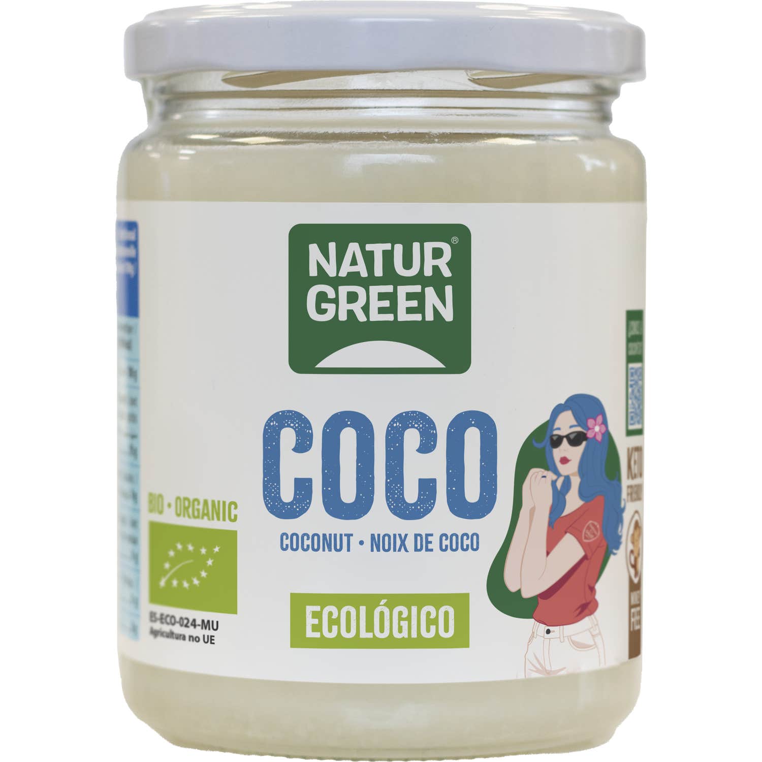NaturGreen Grasa de Coco Bio 400g