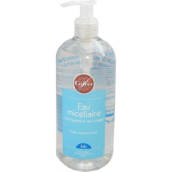 Slap Micellar Cleansing And Rining Agua Micellar Libre Botella de 500 ml Bomba