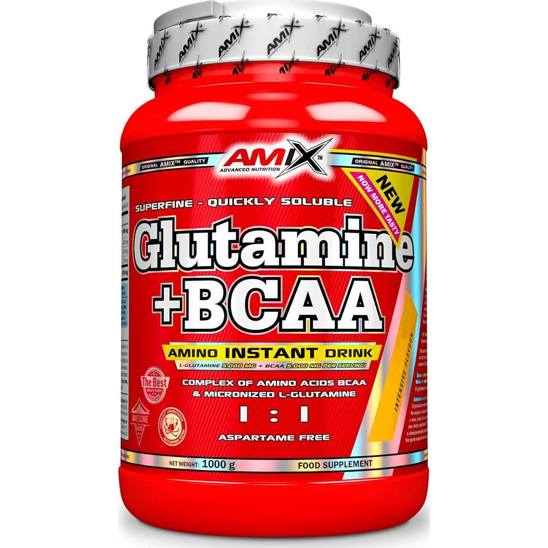 Amix Lima Glutamine+Bcaa 1 Kg Limón