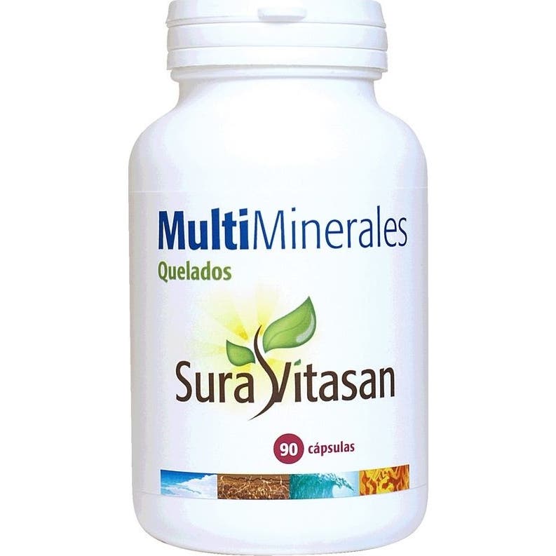 Sura Vitasan Multi Minerales Quelados 90 Caps