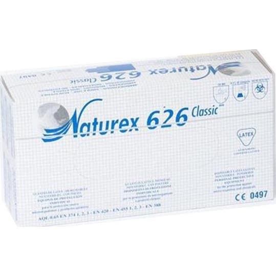 Naturex 626 Guantes Latex Polvo 100uds