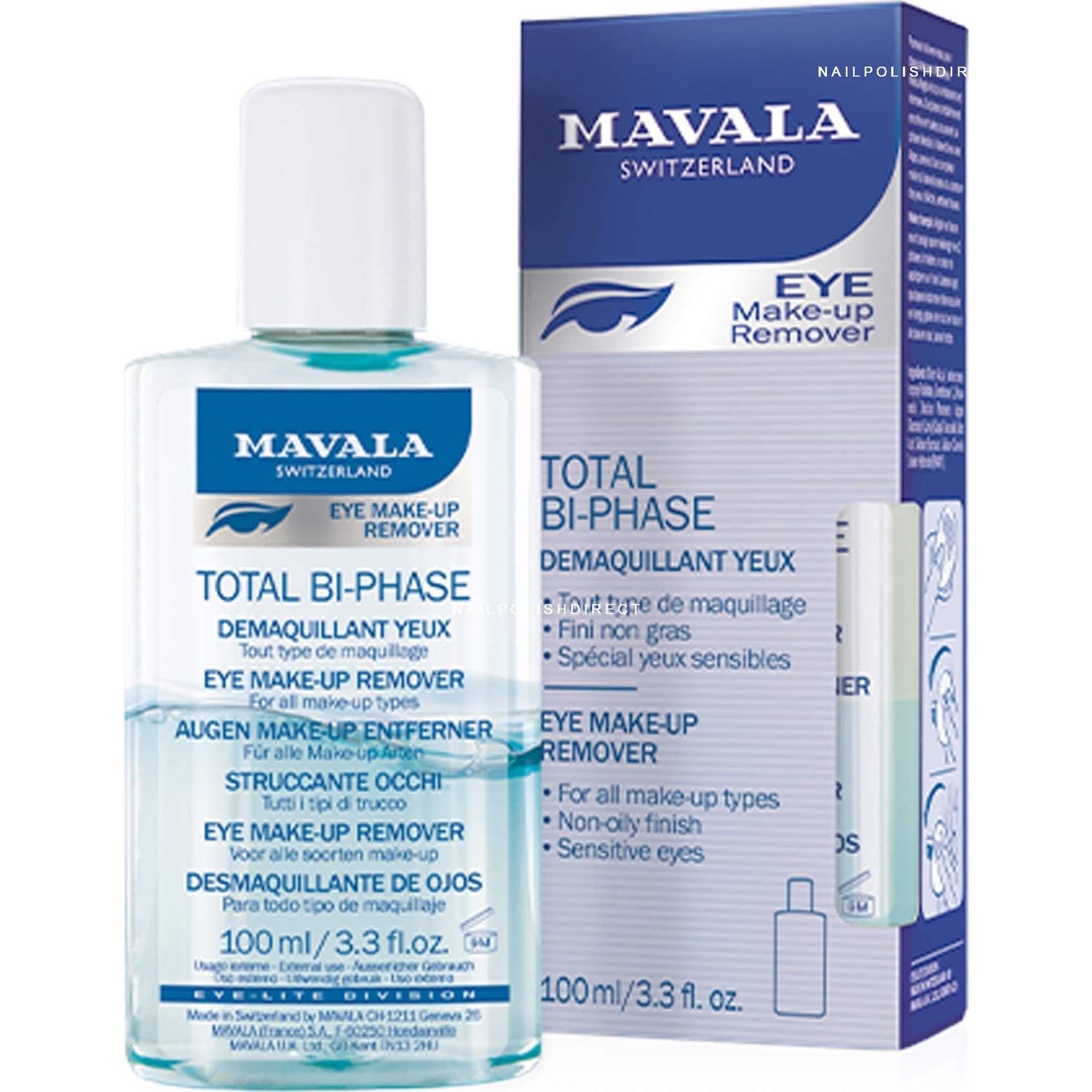 Mavala Total Bi-Phase Desmaquillador de Ojos 100ml