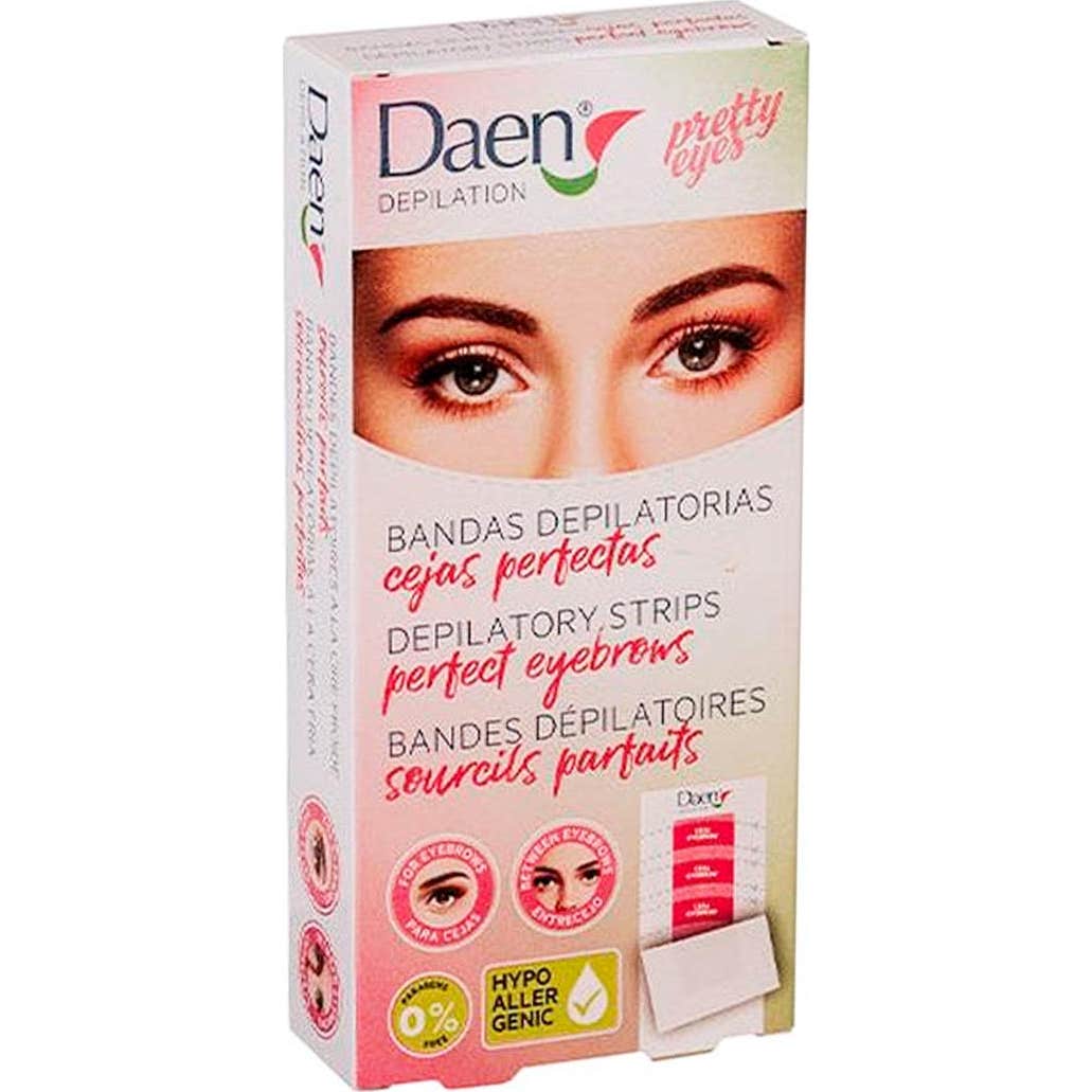 Daen Set Bandas Depilatorias Cejas Perfectas
