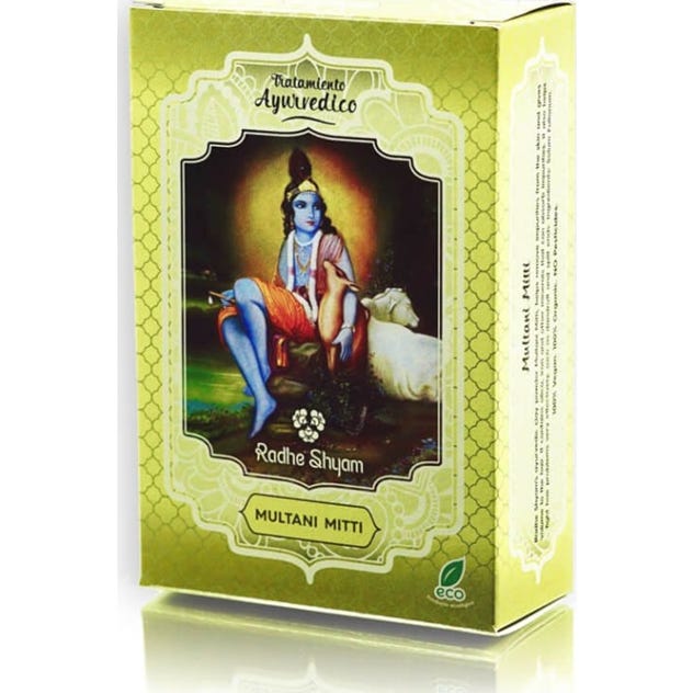 Radhe Shyam Multani Mitti Tratamiento Capilar Ayurvedico 1ud