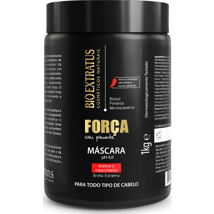 Bio Extratus Força com Pimenta Máscara 1kg