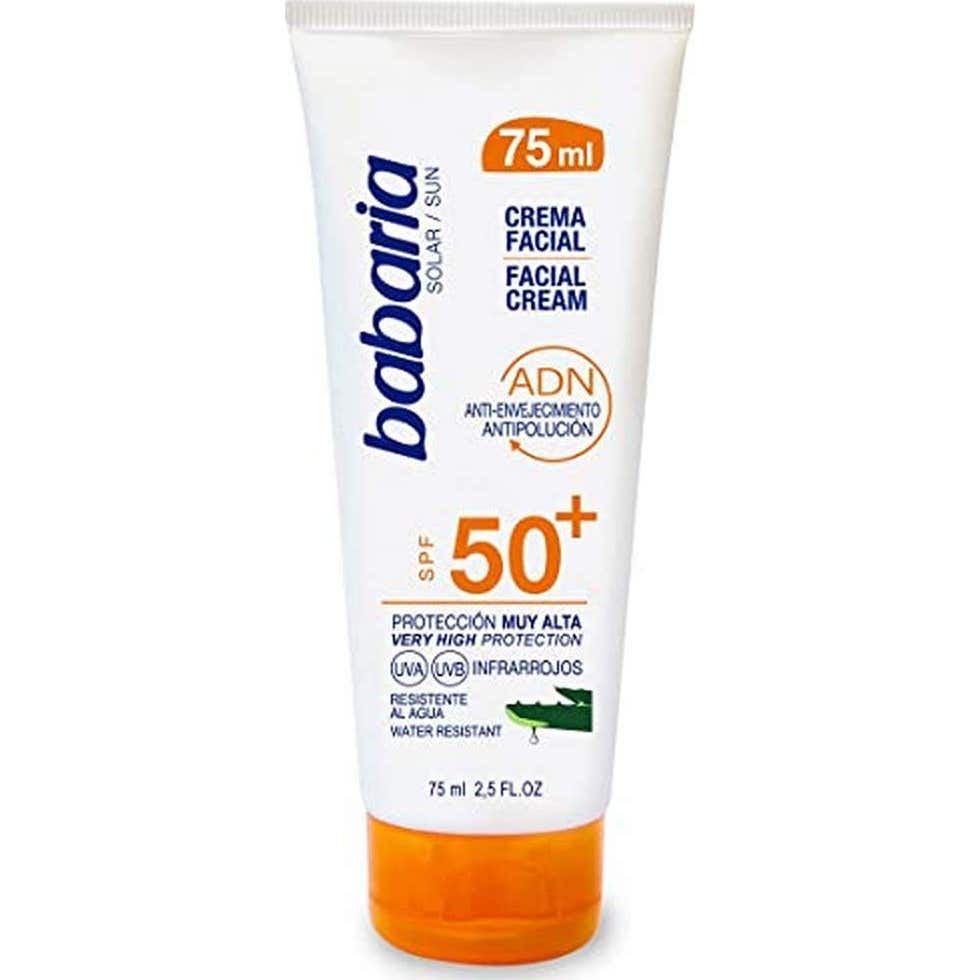 Babaria Aloe Adn Crema Solar Facial Spf50+ 75ml