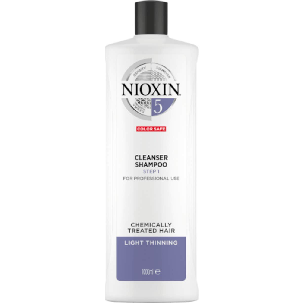 Nioxin System 5 Shampoo Volumizing Weak Coarse Hair 1L