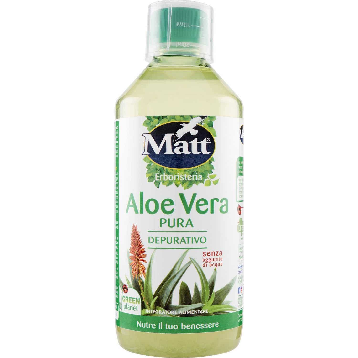 Matt Erboristeria Aloe Vera Pura 500ml