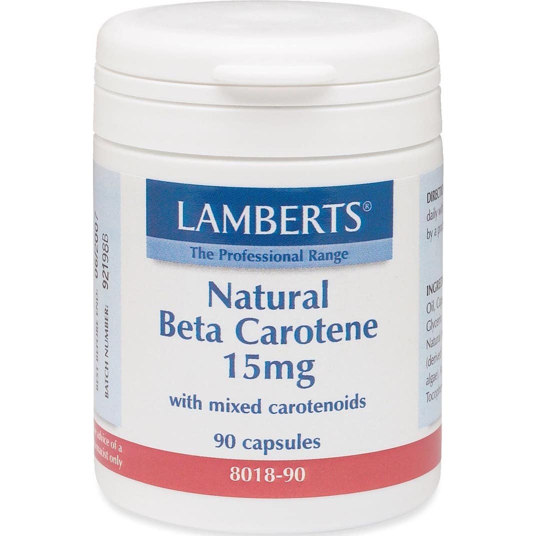 Lamberts Beta Caroteno Natural 90 Caps - Imagen 2