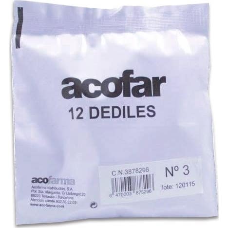 Acofar Dediles N3 12 uds