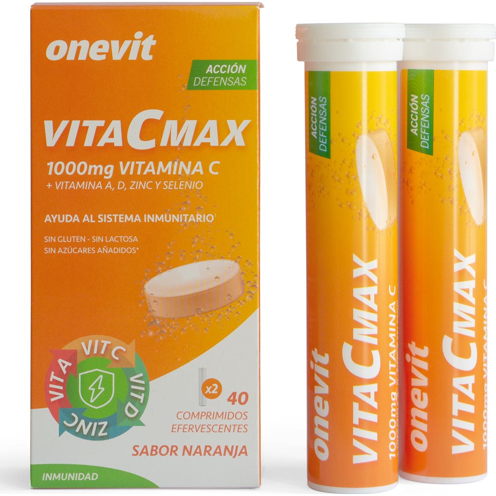 Onevit VitaCMax 2 x 40 comprimidos efervescentes