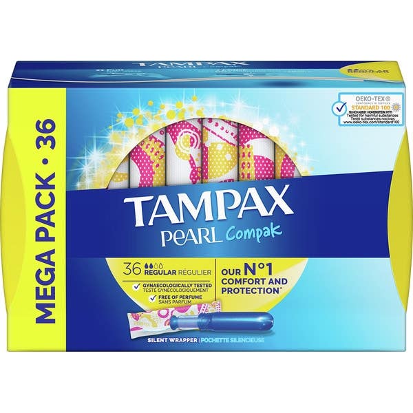 Tampax Pearl Compak Tampón Regular 36uds