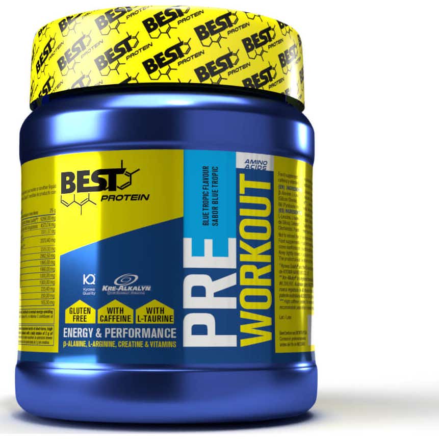 Best Protein Pre Workout Blue Tropic 400 g