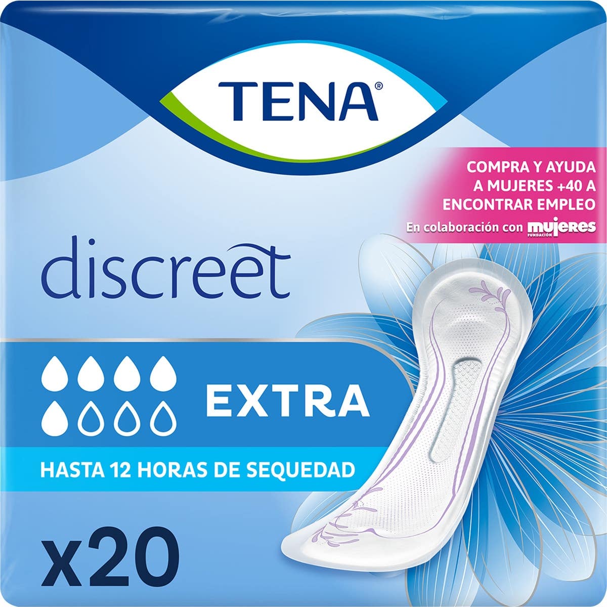 Tena Lady Compresa Discret Lady Extra 20uds