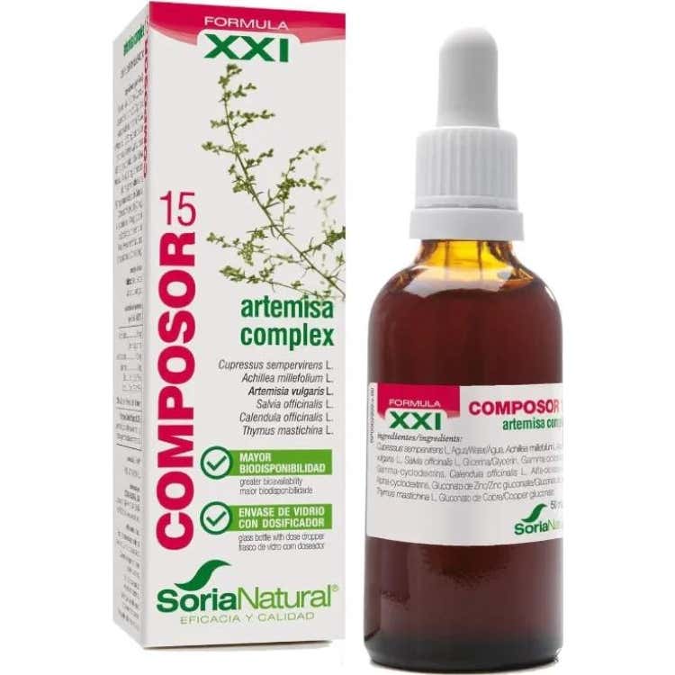 Composor 15 Xxi Artemisa 50 ml Soria Natu