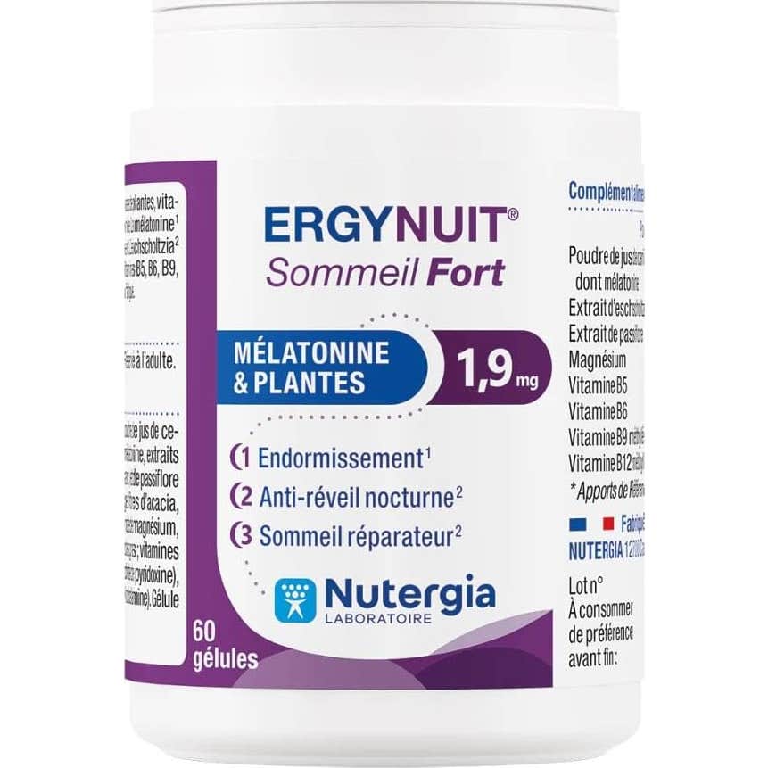 Nutergia Ergynuit Sueño Fuerte 60 Perlas