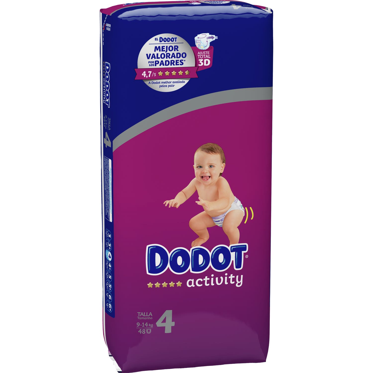 Dodot Activity pañal infantil T-448uds