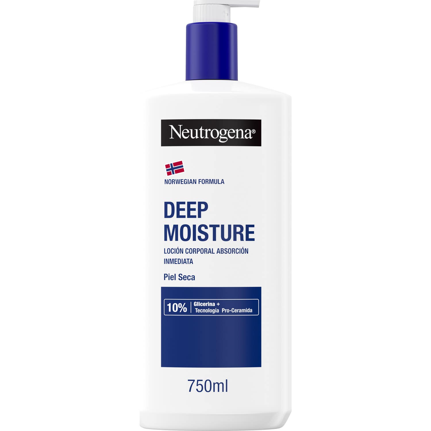 Neutrogena® Deep Moisture Loción Corporal Hidratación Profunda 750ml