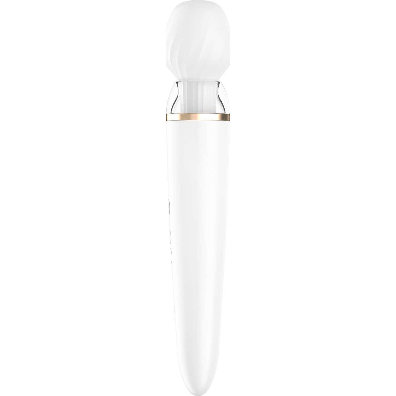 Satisfyer Double Wand-Er Vibrador Blanco 1ud