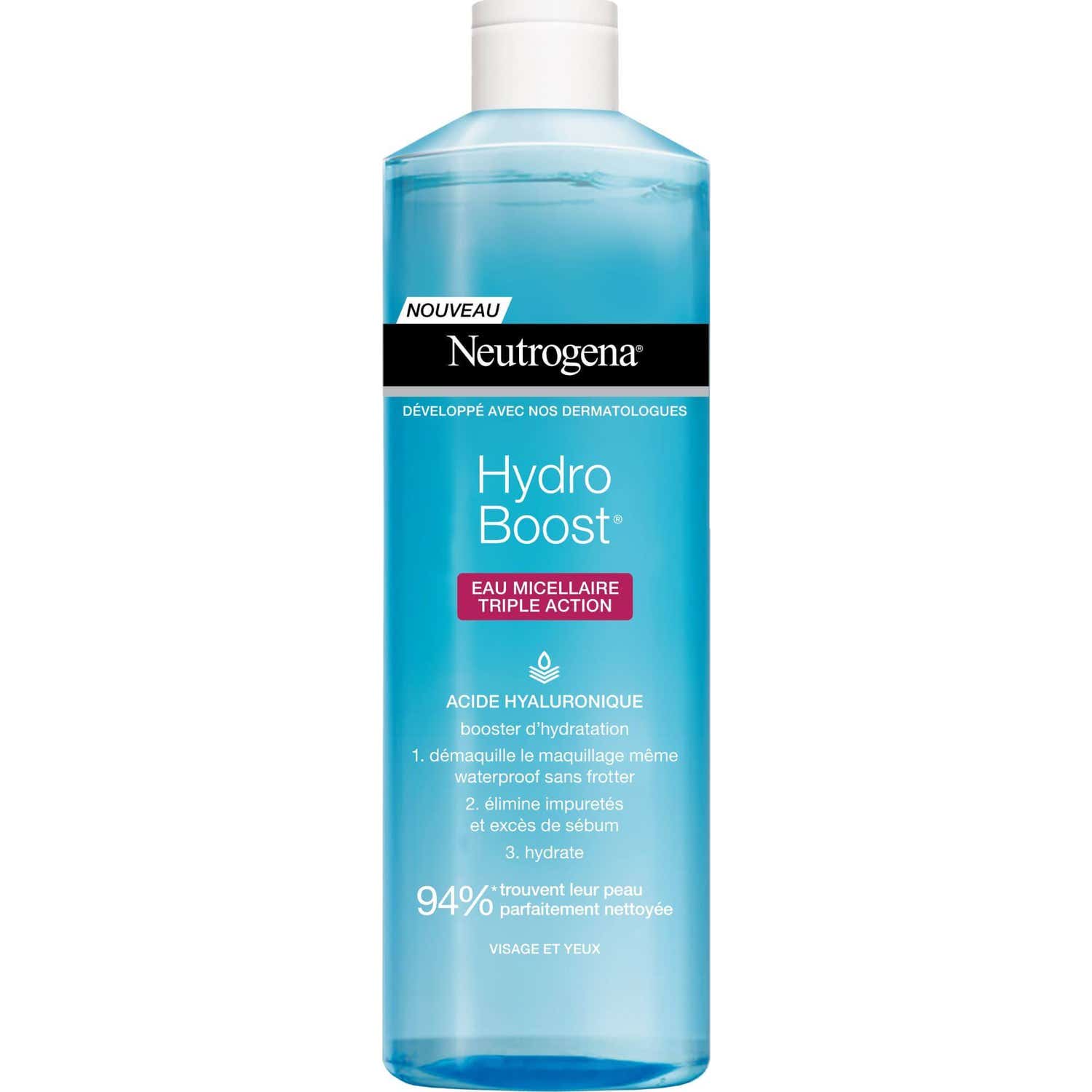 Neutrogena® Hydro Boost Agua Micelar Triple Acción 400 ml