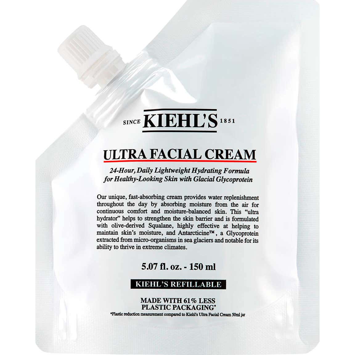 Kiehl’S Ultra Facial Cream Crema Hidratante Ligera Recarga 150ml