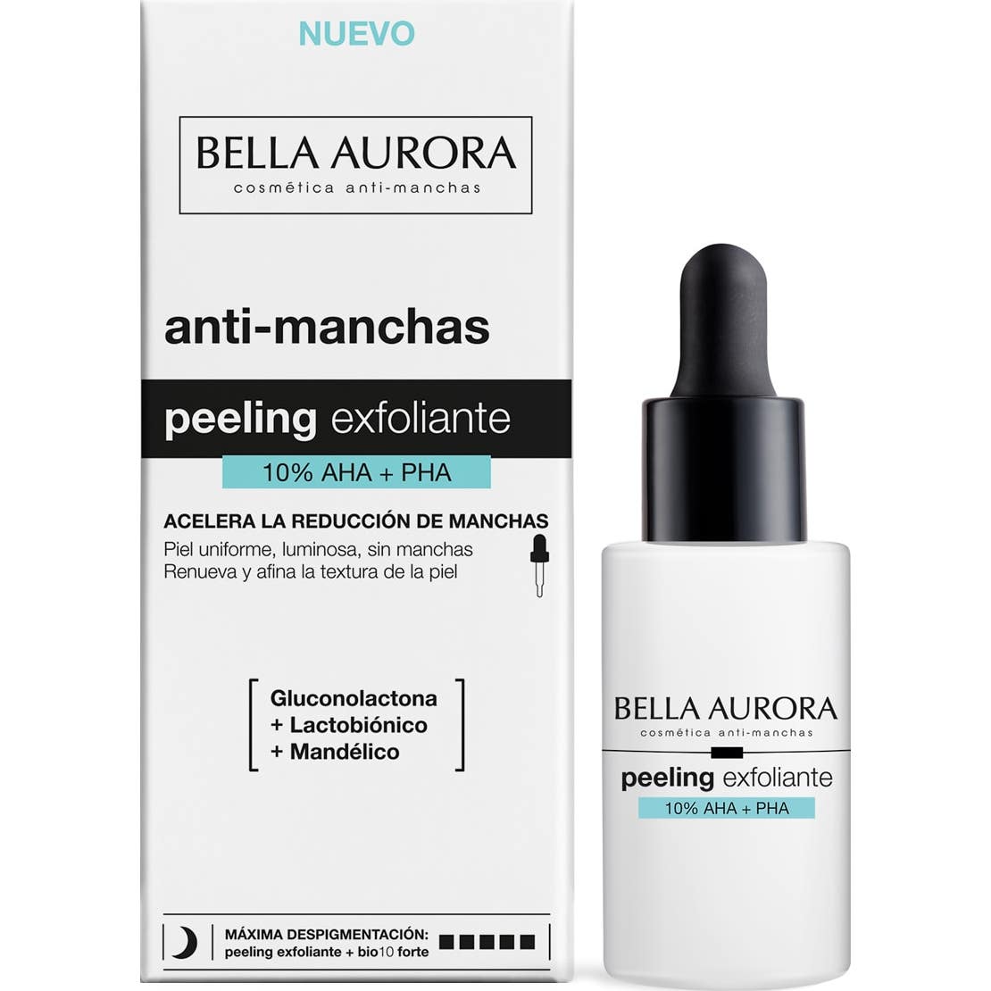 Bella Aurora Peeling Exfoliante Sérum Facial Antimanchas 30 ml