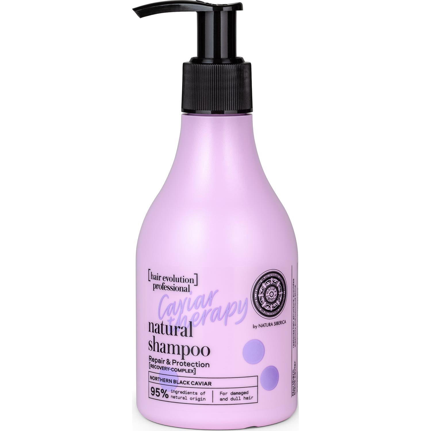 Natura Siberica Champú Natural Terapia de Caviar 245ml