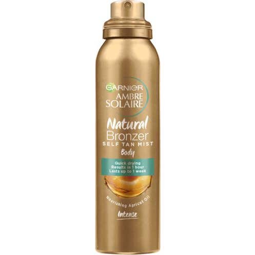 Garnier Natural Bronzer Quick Drying Self Tan Body Mist Dark 75 ml