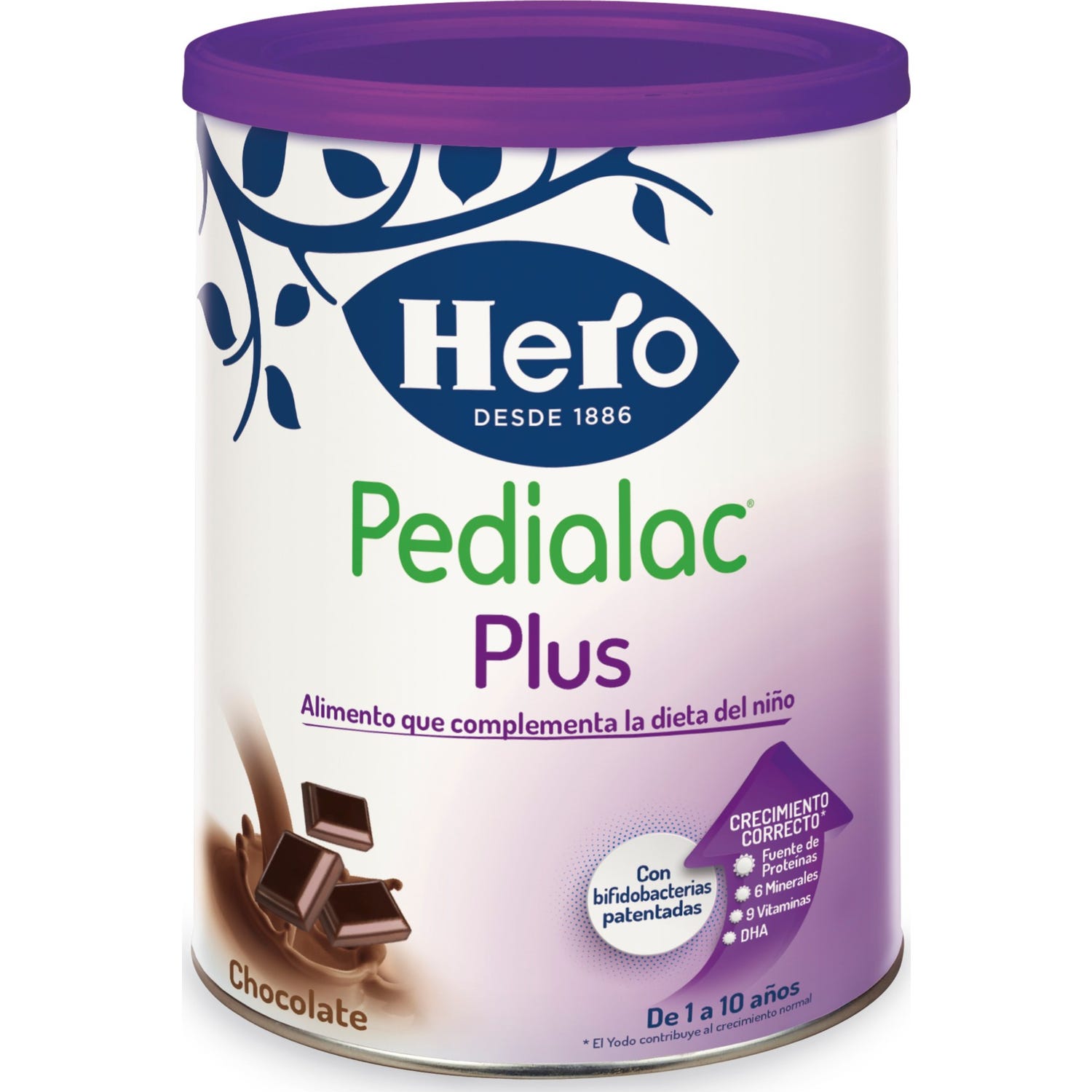 Hero Baby Pedialac Plus chocolate 800g