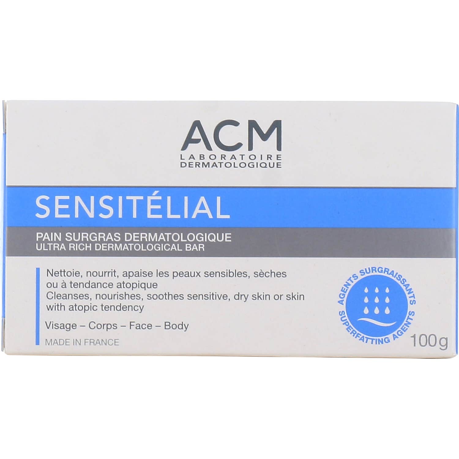 ACM Sesitelial Pan Dermatológico Supergraso 100g