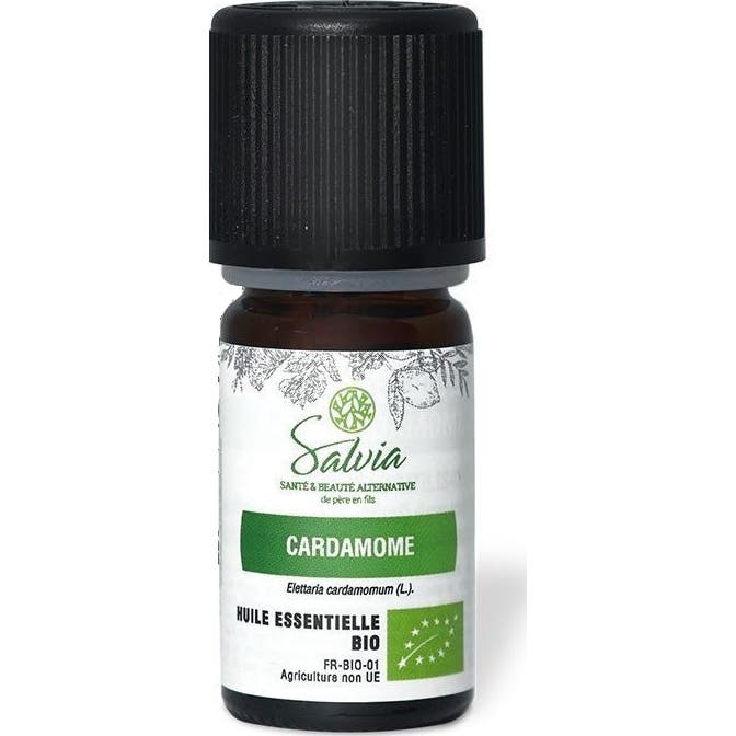 Salvia Cardamomo Aceite Esencial Bio 5 ml